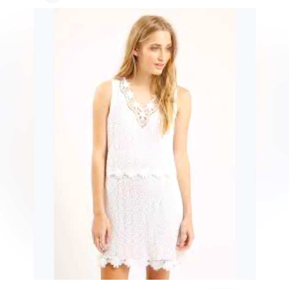 Top shop lace summer dress size 2